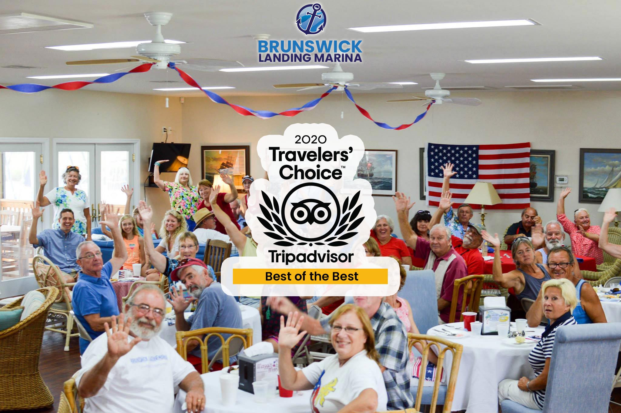 Brunswick Landing Marina Recognized Among Best of the Best by TripAdvisor