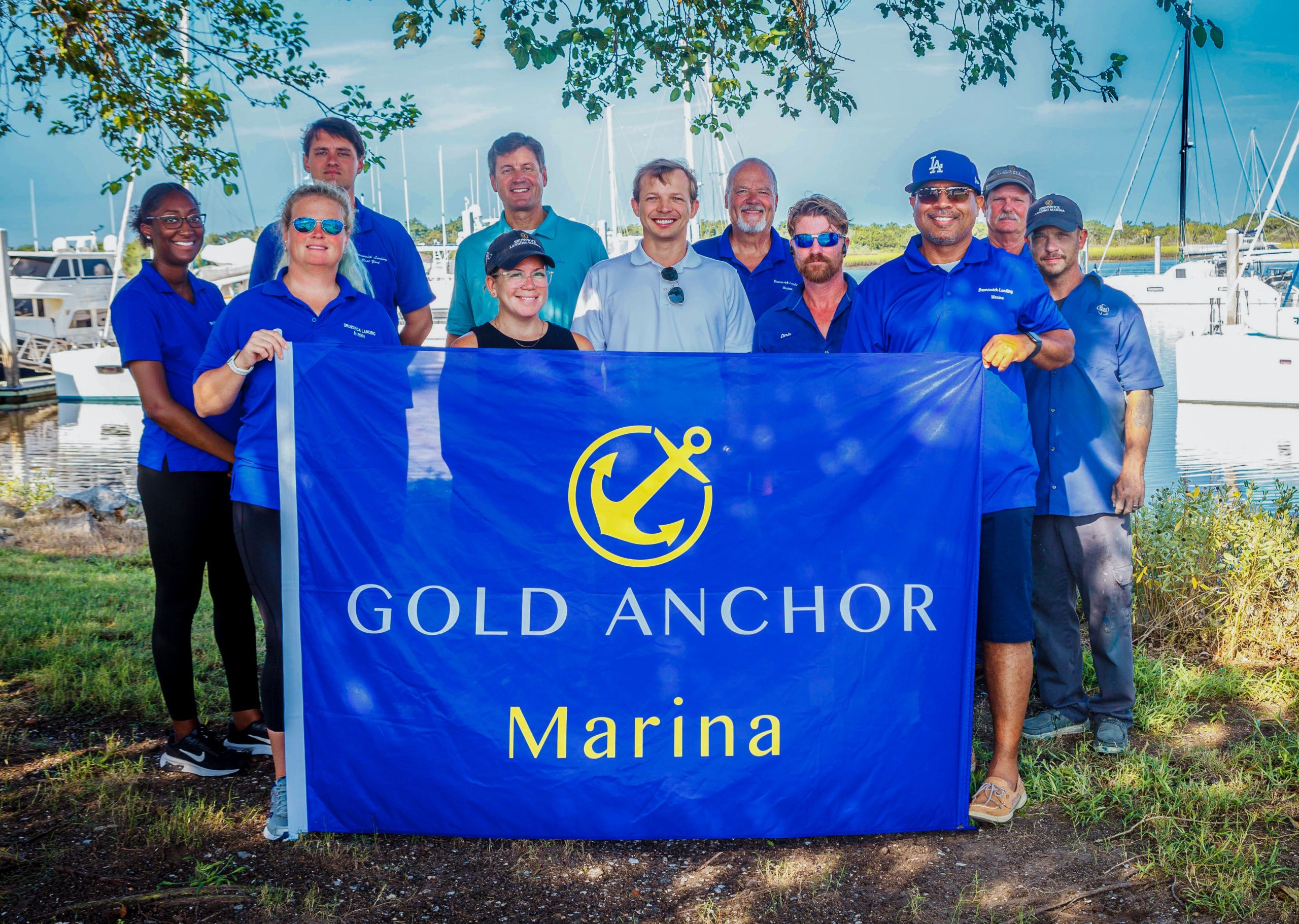 Brunswick Landing Marina earns Gold Anchor accreditation